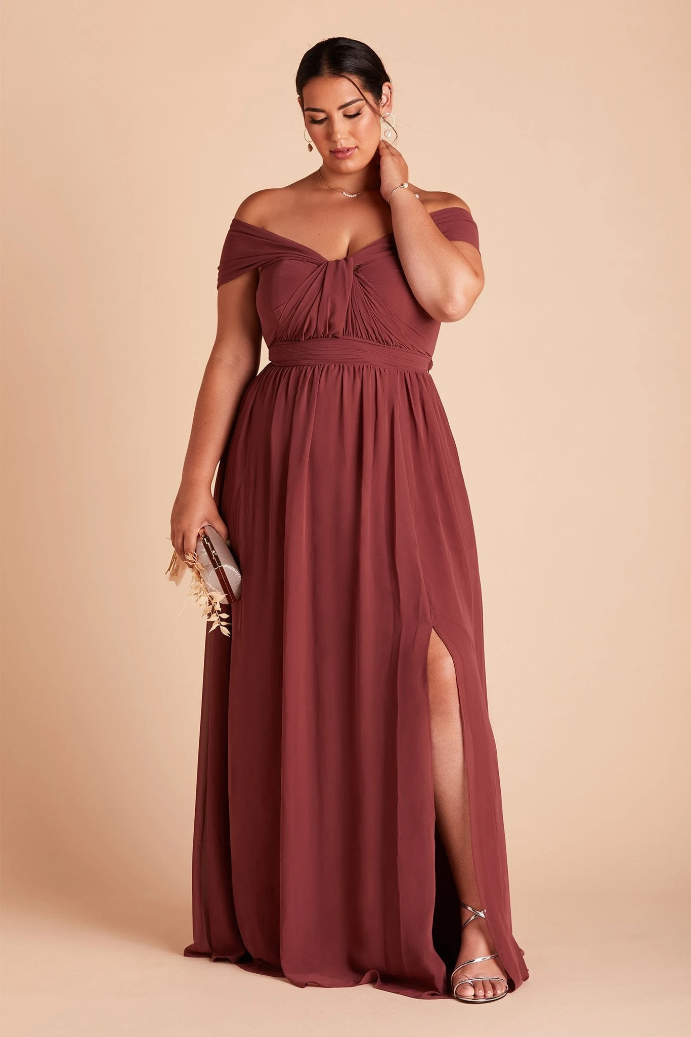 Grace Convertible Dress - Rosewood 19 Grace Convertible Dress - Rosewood - Image 17