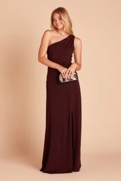 Kira Crepe Dress - Cabernet -Wedding Dress Store 1e18a8696fa5cf92fa2a9be1e271cba7