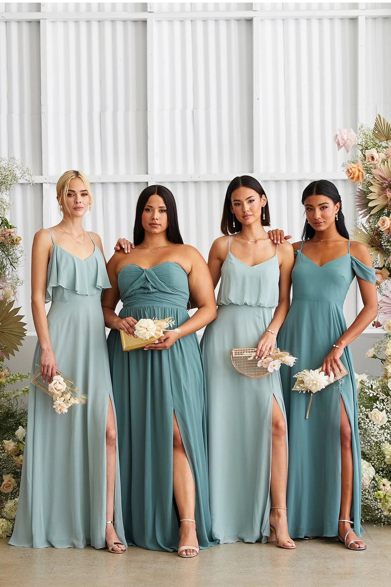 Grace Convertible Dress - Sea Glass 4 Grace Convertible Dress - Sea Glass - Image 2