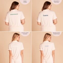 Jonny Pajama Set - Pale Blush 15 Jonny Pajama Set - Pale Blush -Wedding Dress Store 2048x2048 PDP personalized Jonny Pjs palepink 01