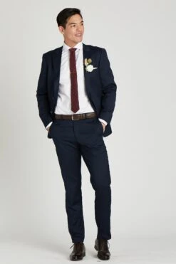 Simon Necktie - Cabernet Dot -Wedding Dress Store 226b88de8a15c3a97ea9954309e906bf