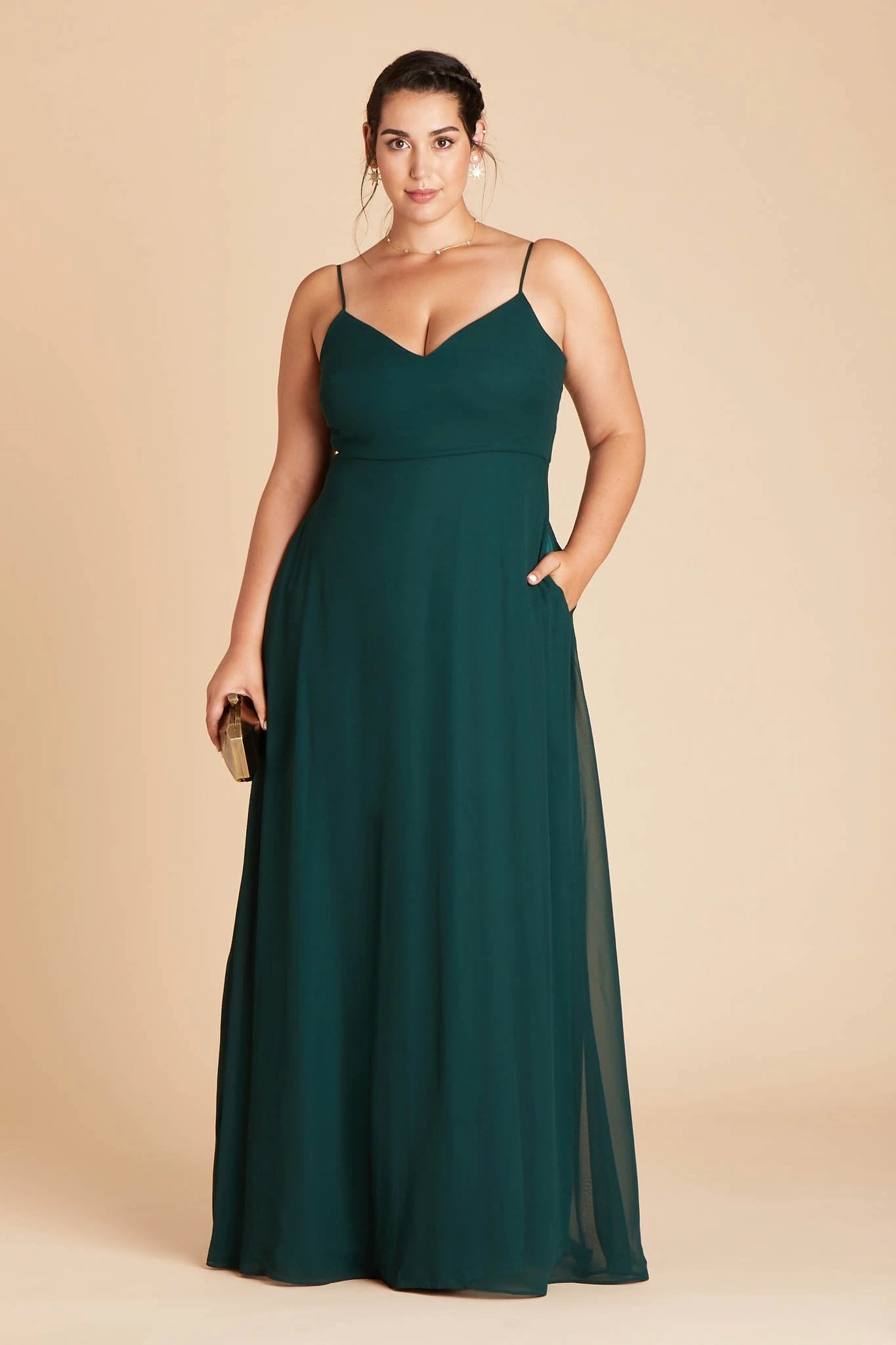 Devin Convertible Dress - Emerald 5 Devin Convertible Dress - Emerald - Image 3