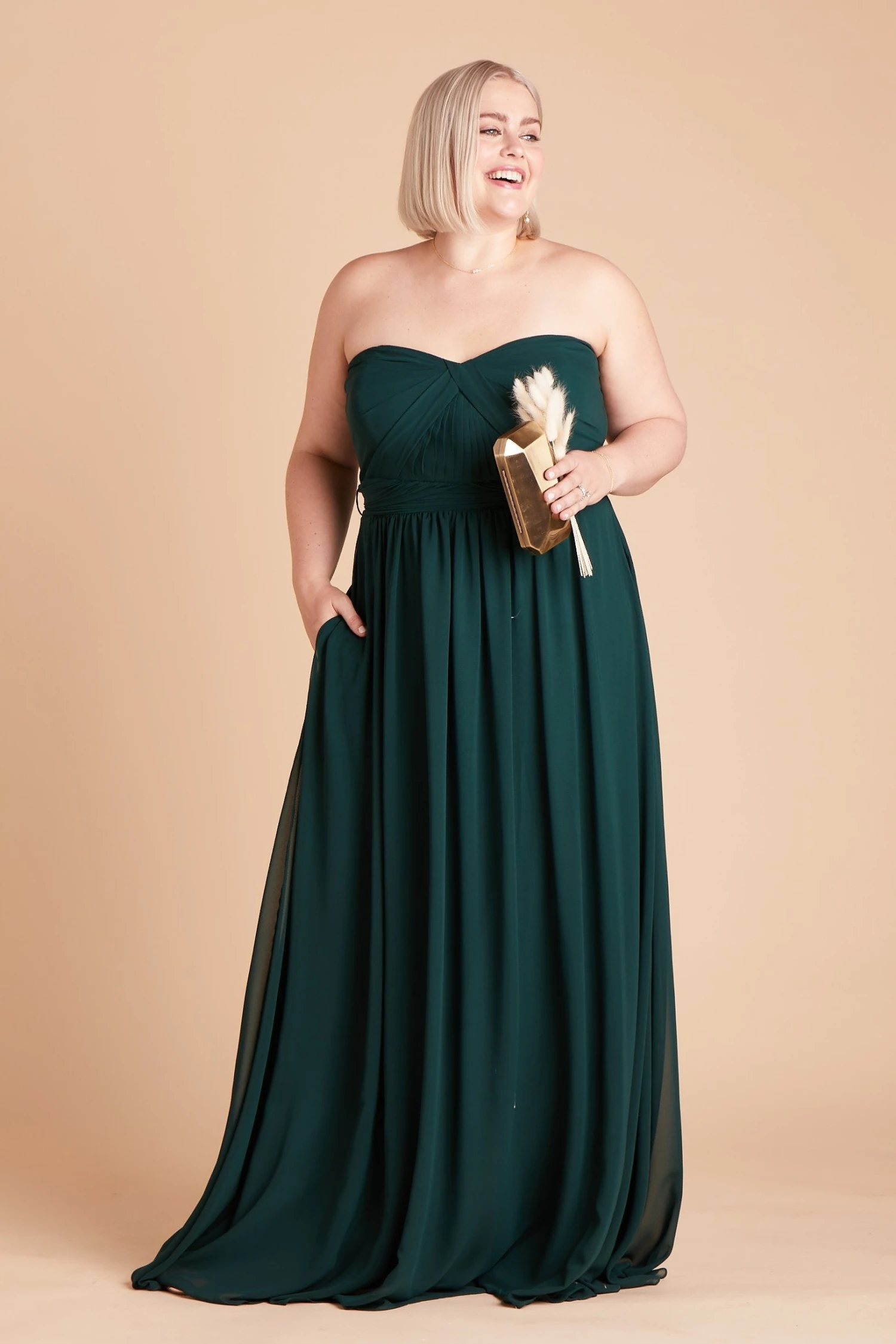 Grace Convertible Dress - Emerald 19 Grace Convertible Dress - Emerald - Image 17
