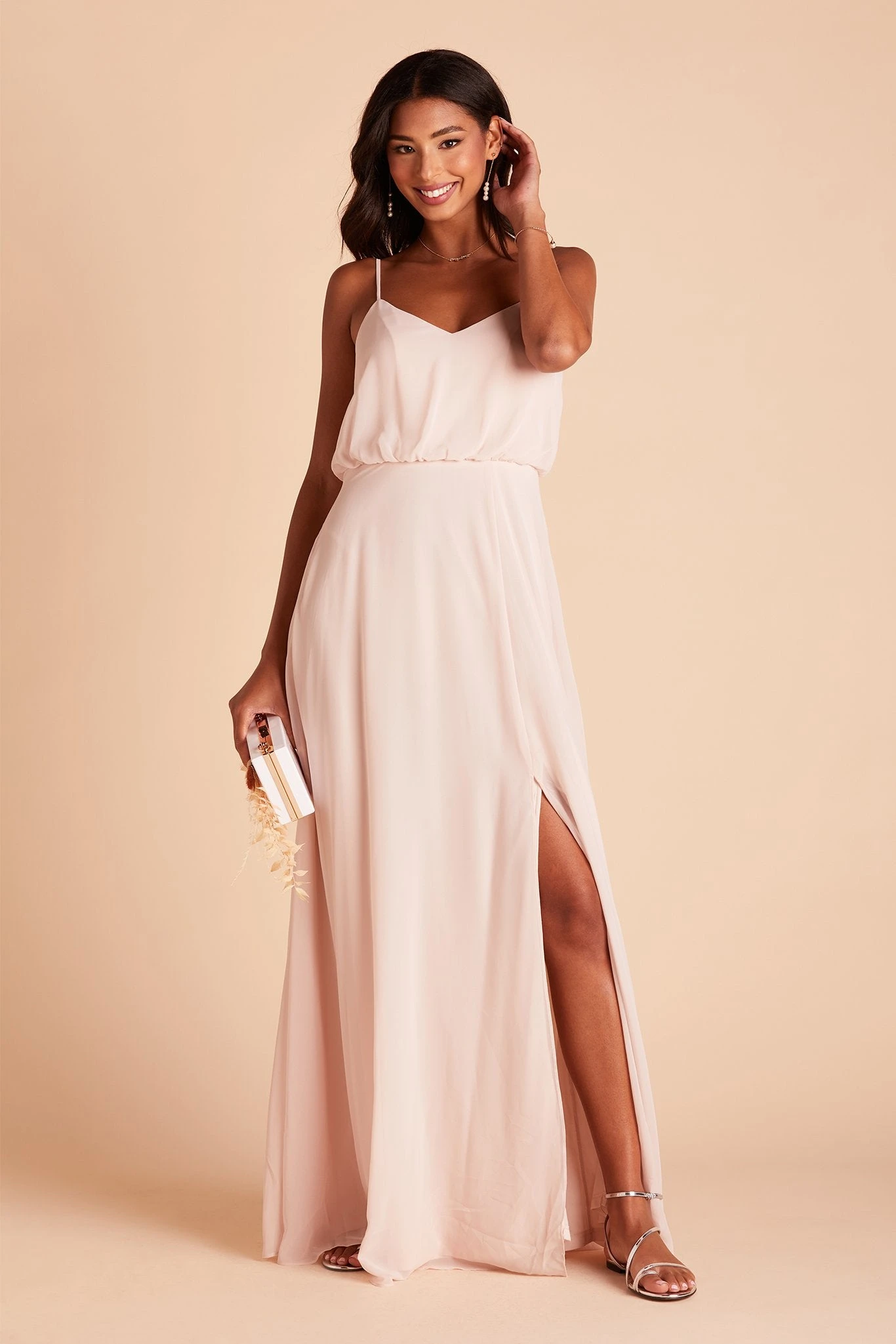 Gwennie Dress - Pale Blush 17 Gwennie Dress - Pale Blush - Image 15
