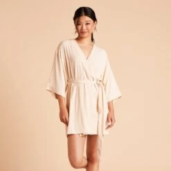 Karen Robe - Champagne -Wedding Dress Store 32b82ad8341e7cf37bdbaf1142d63f4c