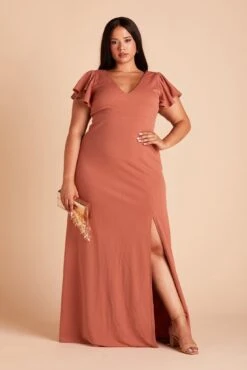 Hannah Crepe Dress - Terracotta -Wedding Dress Store 3e8d6b5853b9cf1624e59e5ec96882cf 9786700b 0ae0 466a 9764 b20ad9977ffd