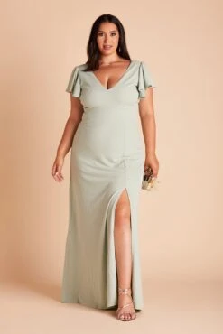 Hannah Crepe Dress - Sage -Wedding Dress Store 44db31959d63f74c1afb78f053a5d144 886b6a0a 67dd 407d bdae cc20362639e2