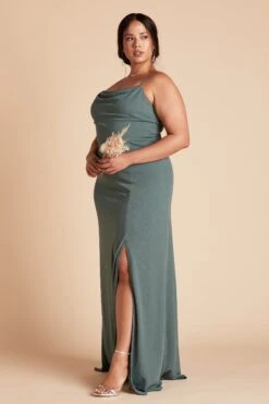 Ash Crepe Dress - Sea Glass -Wedding Dress Store 487ef606d64091cb4c9b55a675972674 cadd292d 1ace 4efc af54 cc0b6d2117cc