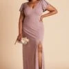 Hannah Crepe Dress - Dark Mauve -Wedding Dress Store 491bfbece50e8d1b766246650123c951 5a90b50c a1a0 46aa 99d1 f73234526d01