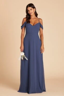 Devin Convertible Dress - Slate Blue -Wedding Dress Store 4fb5aeb242a4eb02ee00602b8b689197