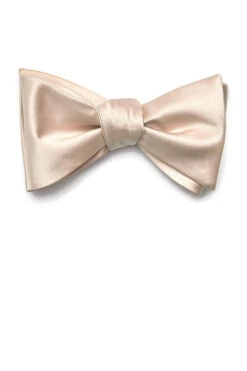 Daniel Bow Tie - Pale Blush Sateen 15 Daniel Bow Tie - Pale Blush Sateen -Wedding Dress Store 5103b8952961279c8a405459acceac29