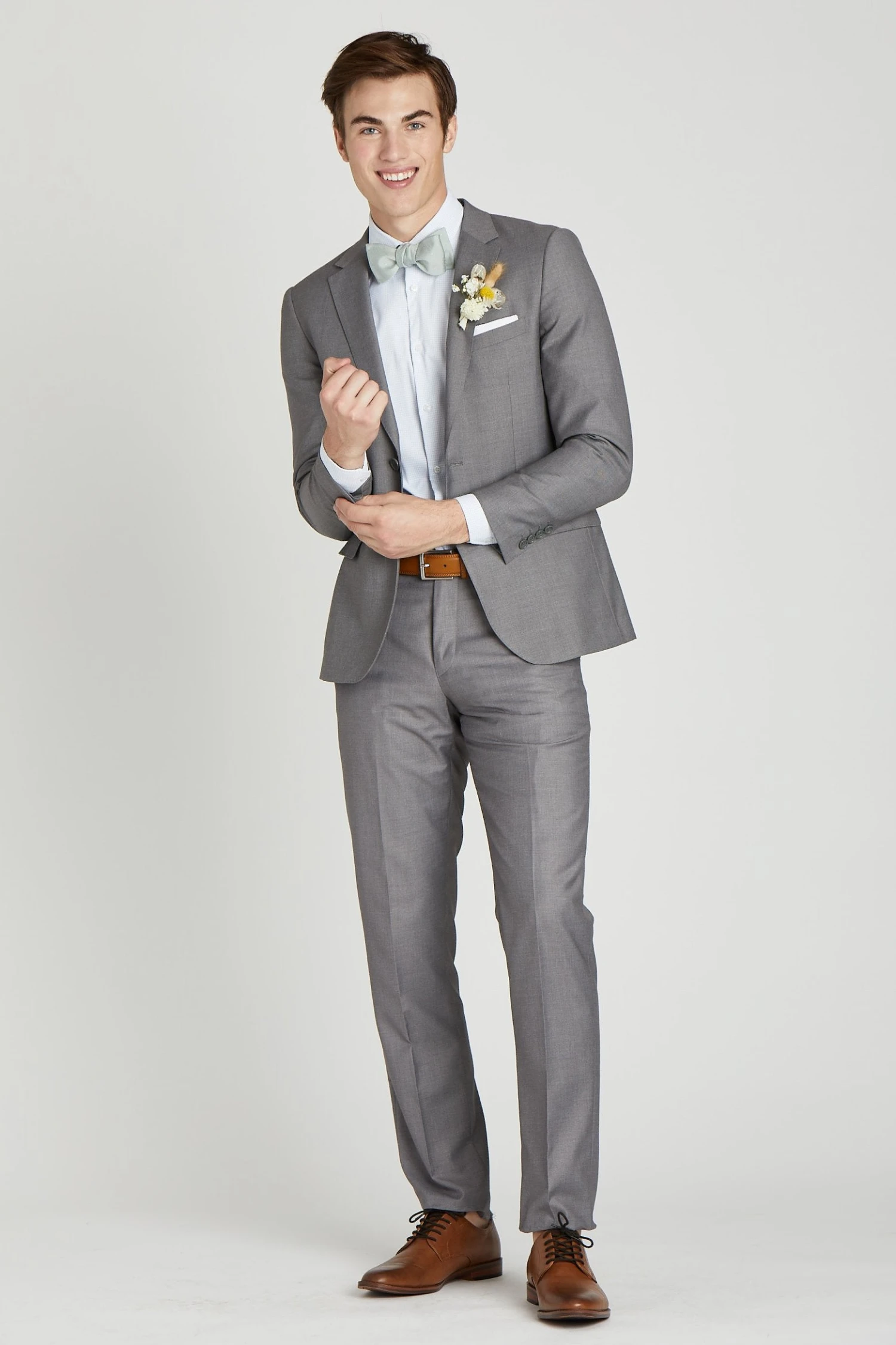 Daniel Bow Tie - Sage Dot 5 Daniel Bow Tie - Sage Dot - Image 3