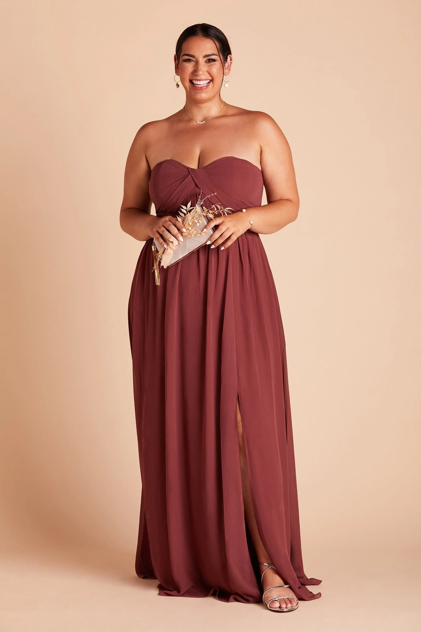 Grace Convertible Dress - Rosewood 3 Grace Convertible Dress - Rosewood
