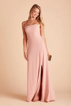 Ash Crepe Dress - Dusty Rose -Wedding Dress Store 68925e5da7e42022822dc00db64470b8