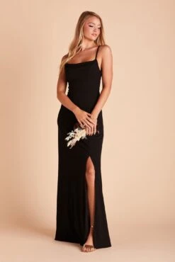 Ash Crepe Dress - Black 22 Ash Crepe Dress - Black -Wedding Dress Store 700ca1979e180428e92b26b082f20981