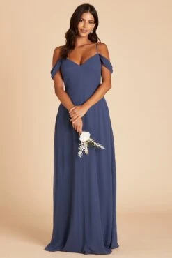 Devin Convertible Dress - Slate Blue -Wedding Dress Store 7479bdfc48922b7fd9203f4f444600ac