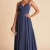 Kaia Dress - Slate Blue 1 Kaia Dress - Slate Blue -Wedding Dress Store 750242b3bcddb56c863ad03477b0ef47