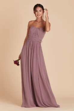Grace Convertible Dress - Dark Mauve -Wedding Dress Store 7a8bfc8235f73038b7fe8162fea32af5