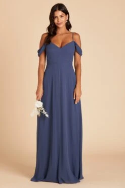 Devin Convertible Dress - Slate Blue -Wedding Dress Store 7aace34ca05d186c263f4136e88df4cb