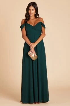 Spence Convertible Dress - Emerald -Wedding Dress Store 81e59222a8f3d4bdb07c5be1bb644252