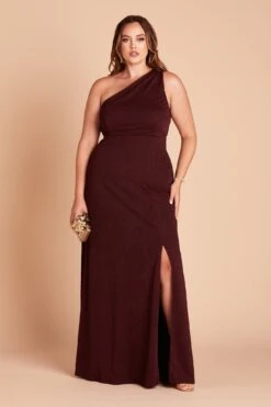 Kira Crepe Dress - Cabernet -Wedding Dress Store 832b10de1d9282d15b9c2d617e531b58 6176d161 ed58 438e bb13 6824bfc1c1d0