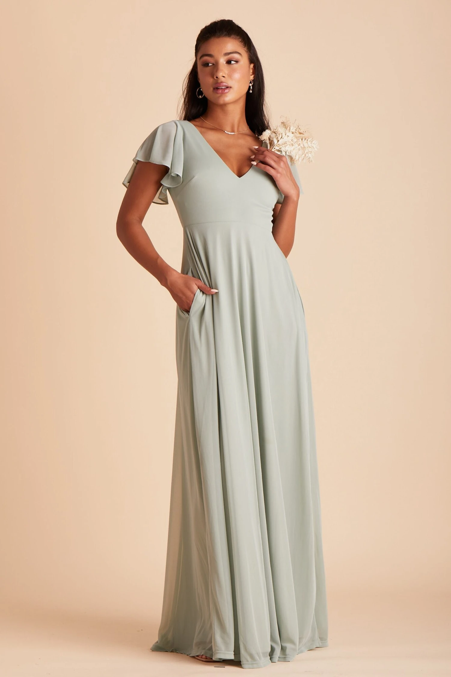 Hannah Dress - Sage 9 Hannah Dress - Sage - Image 7