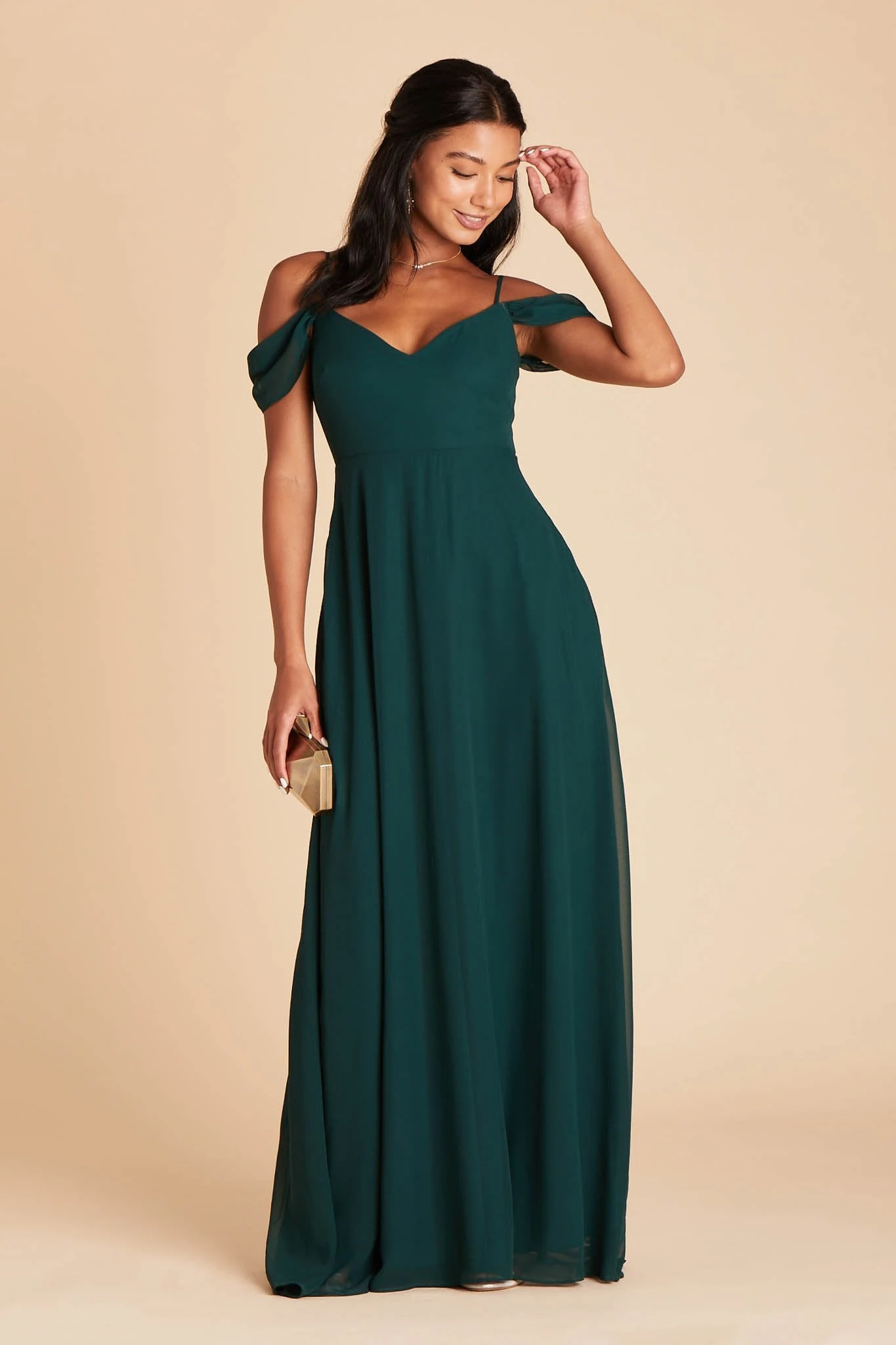 Devin Convertible Dress - Emerald 13 Devin Convertible Dress - Emerald - Image 11