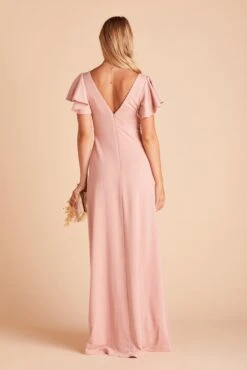 Hannah Crepe Dress - Dusty Rose 19 Hannah Crepe Dress - Dusty Rose -Wedding Dress Store 8d9d18e9f43be4e3d2c0162b70164524