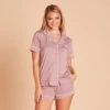 Jonny Pajama Set - Mauve -Wedding Dress Store 9c20cd55d3f4cb107e73f72b39537ddb