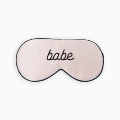 Silk Babe Sleep Mask - Black