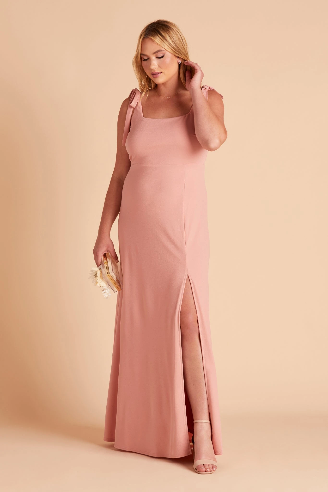 Alex Convertible Dress - Dusty Rose 19 Alex Convertible Dress - Dusty Rose - Image 17