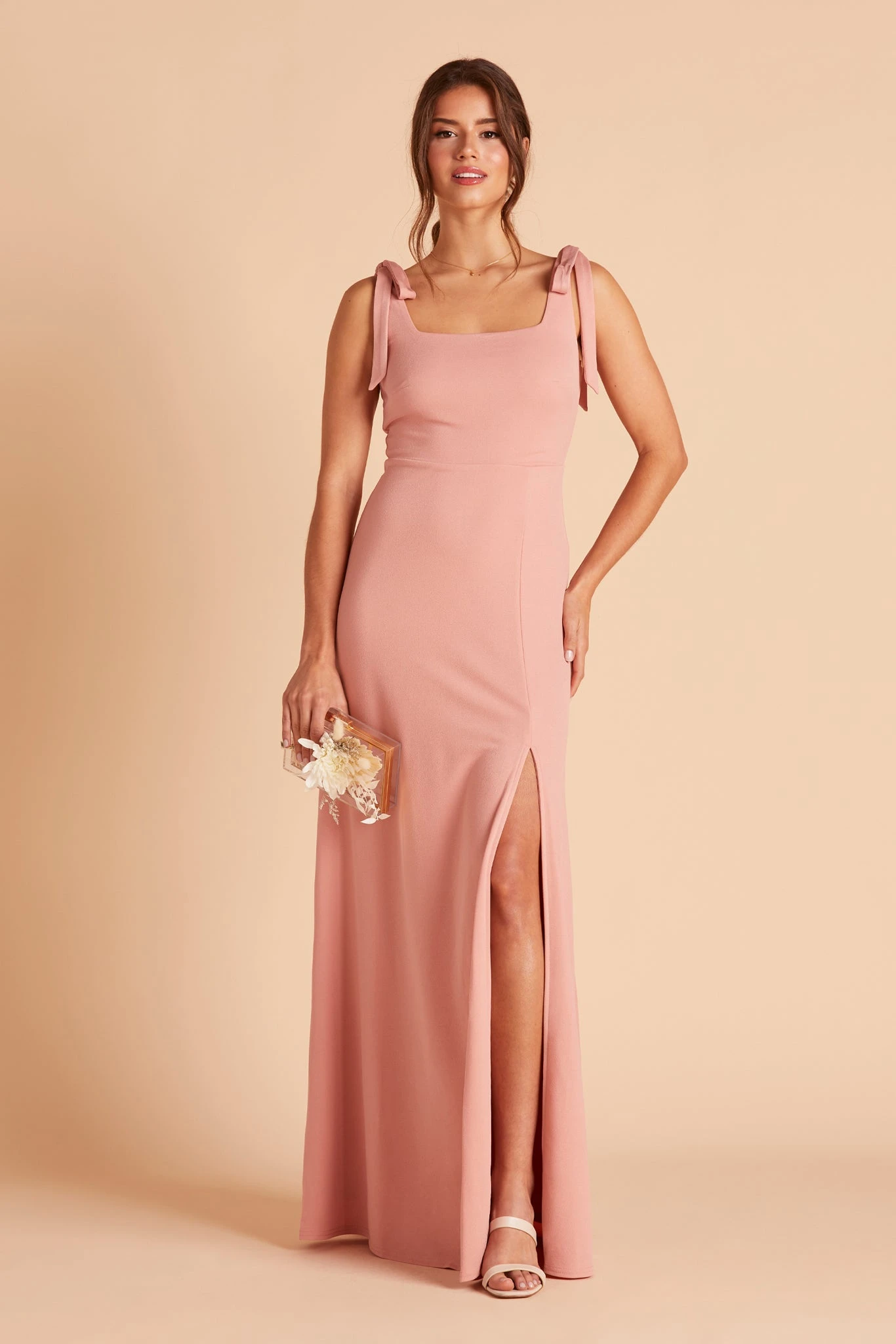Alex Convertible Dress - Dusty Rose 3 Alex Convertible Dress - Dusty Rose