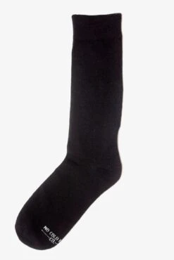 Solid Groomsmen Socks By No Cold Feet - Black