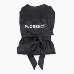 Claudine Lace Robe - Black -Wedding Dress Store BIRDYGREY SILKROBES1423.RT