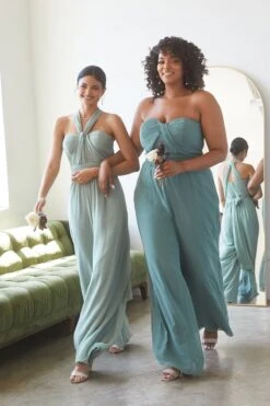 Gigi Convertible Jumpsuit - Sea Glass -Wedding Dress Store BIRDYGREYGIGIJUMPSUIT 1 b653b1c6 a4da 49ce b4d0 057bae445ef5