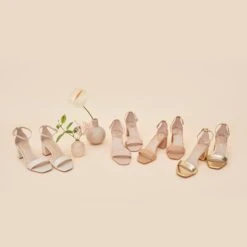 Natalie Chunky Heel - Almond -Wedding Dress Store BIRDYGREY SHOEHERO0106.RT .CROPPED