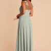 Adelle Chiffon Dress - Sage 1 Adelle Chiffon Dress - Sage -Wedding Dress Store BIRDY GREY ADELE CONVERTIBLE BRIDESMAID DRESS SAGE 04