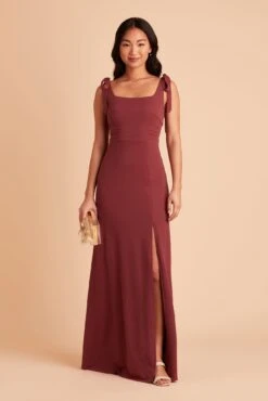 Alex Convertible Dress - Rosewood -Wedding Dress Store BIRDY GREY ALEX CONVERTIBLE BRIDESMAID DRESS ROSEWOOD 02