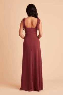 Alex Convertible Dress - Rosewood -Wedding Dress Store BIRDY GREY ALEX CONVERTIBLE BRIDESMAID DRESS ROSEWOOD 04