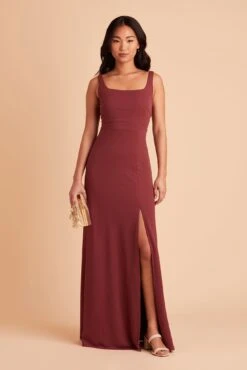 Alex Convertible Dress - Rosewood -Wedding Dress Store BIRDY GREY ALEX CONVERTIBLE BRIDESMAID DRESS ROSEWOOD 06
