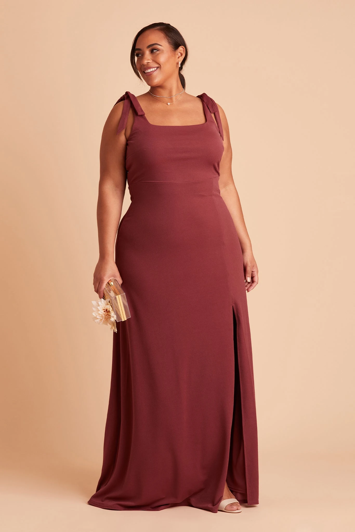 Alex Convertible Dress - Rosewood - Image 13