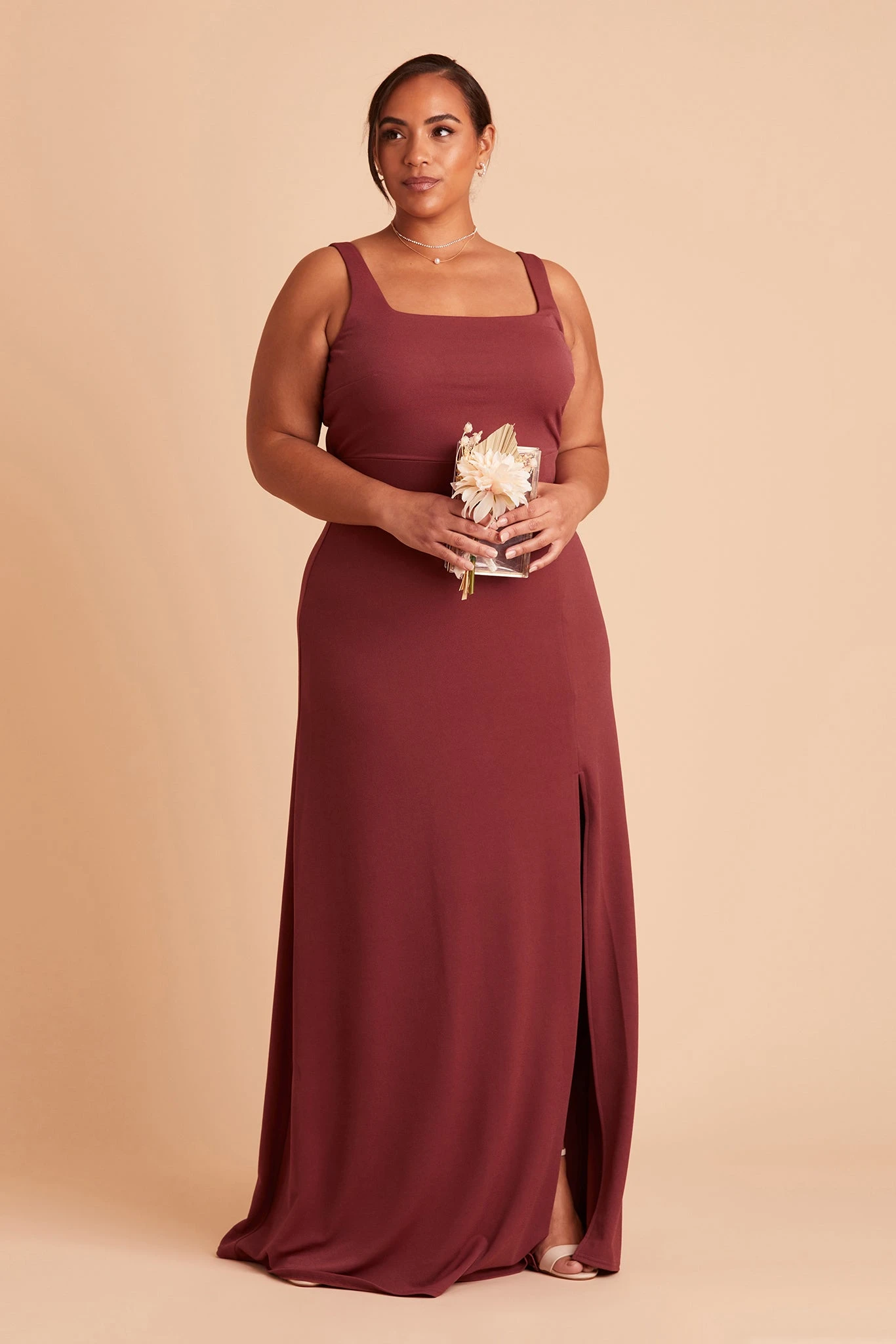 Alex Convertible Dress - Rosewood - Image 15