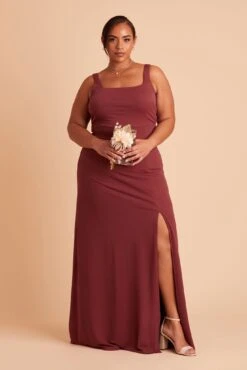 Alex Convertible Dress - Rosewood -Wedding Dress Store BIRDY GREY ALEX CONVERTIBLE PLUS SIZE BRIDESMAID ROSEWOOD 07 4879a967 9fbf 4a27 a1f6 d1b7a4789d2c