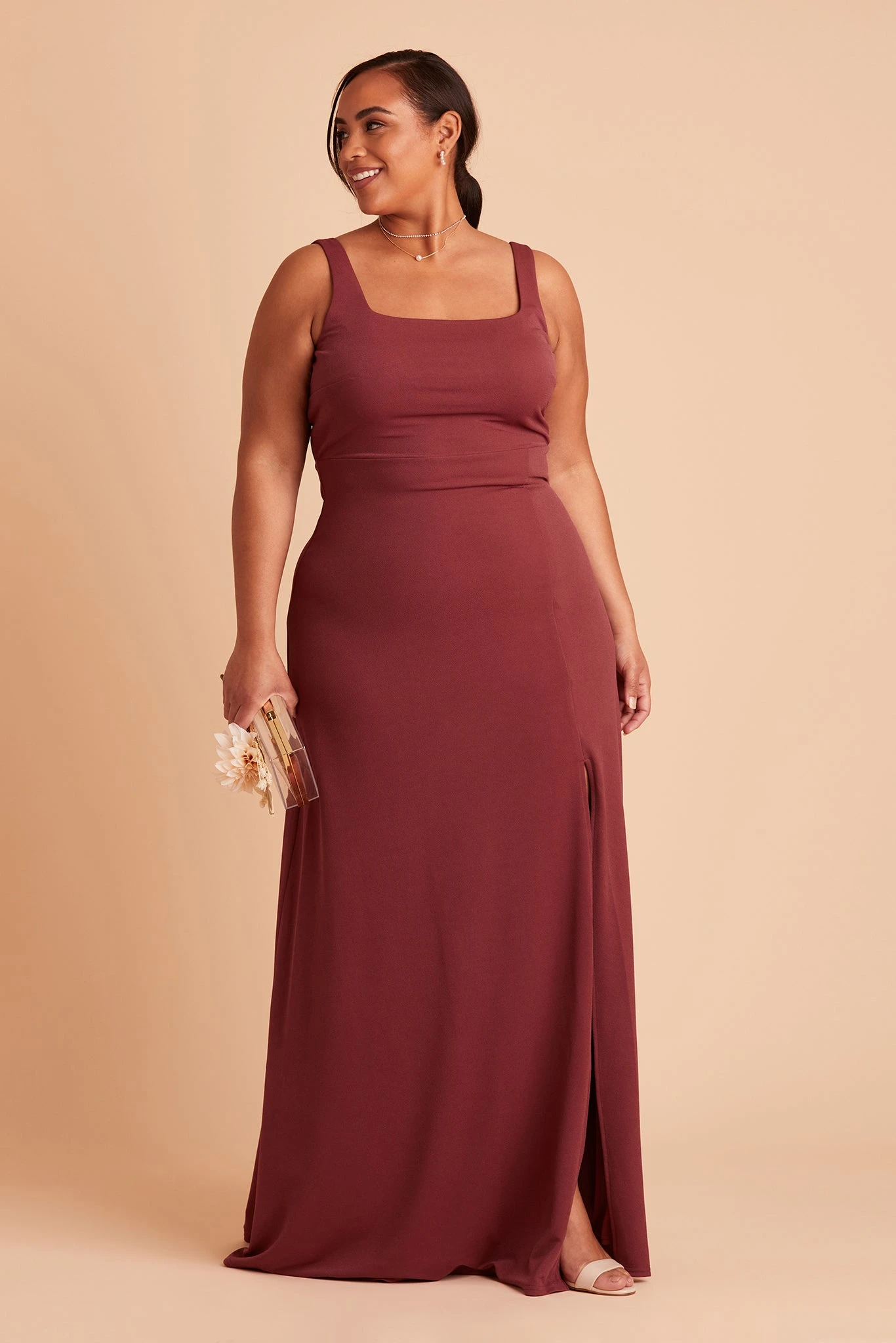 Alex Convertible Dress - Rosewood - Image 12