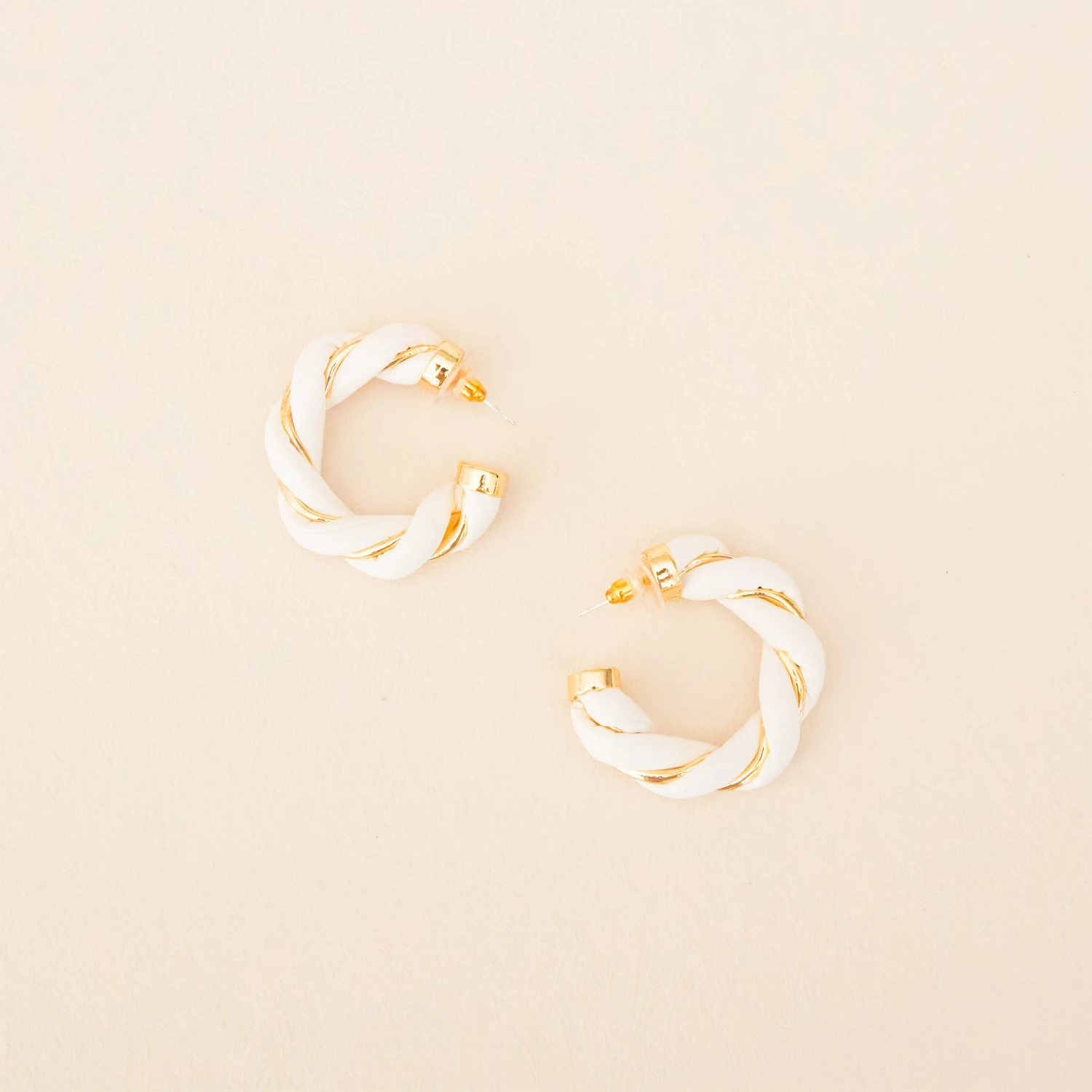 Braided Hoop Earrings 3 Braided Hoop Earrings