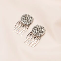 Capri Floating Crystal Hair Pins