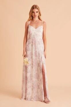 Devin Convertible Dress - Blush Bouquet -Wedding Dress Store BIRDY GREY DEVIN CONVERTIBLE BRIDESMAID DRESS BLUSH BOUQUET 08