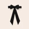 Liz Flower Girl Sash - Sheen Black -Wedding Dress Store BIRDY GREY ELIZABETH FLOWER GIRL SASH BLACK 01