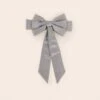 Liz Flower Girl Sash - Sheen Gray -Wedding Dress Store BIRDY GREY ELIZABETH FLOWER GIRL SASH DOVE GRAY 01