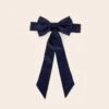 Liz Flower Girl Sash - Sheen Navy -Wedding Dress Store BIRDY GREY ELIZABETH FLOWER GIRL SASH NAVY 01